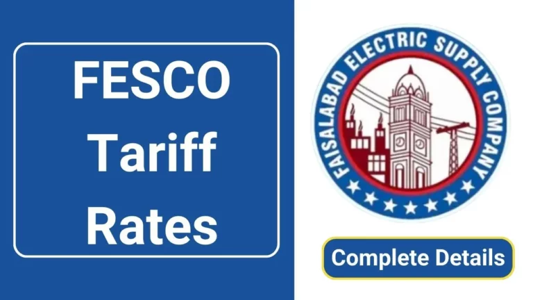 FESCO Tariff Rates
