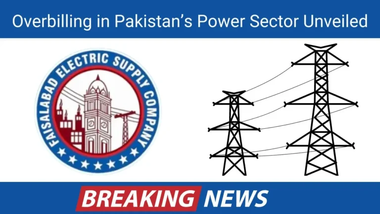 Overbilling in Pakistan’s Power Sector Unveiled
