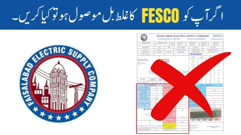 What to Do if You Receive an Incorrect FESCO Bill